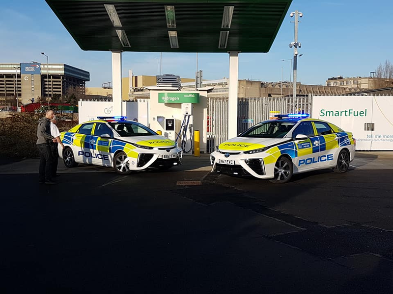 Illustration for article titled The London Met Police new cars.